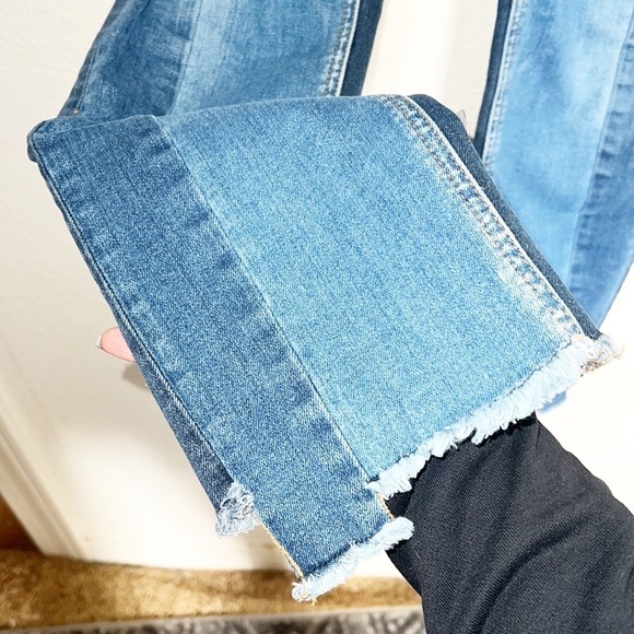 Pilcro and the Letterpress Parallel Raw Hem Jeans - Picture 4 of 11